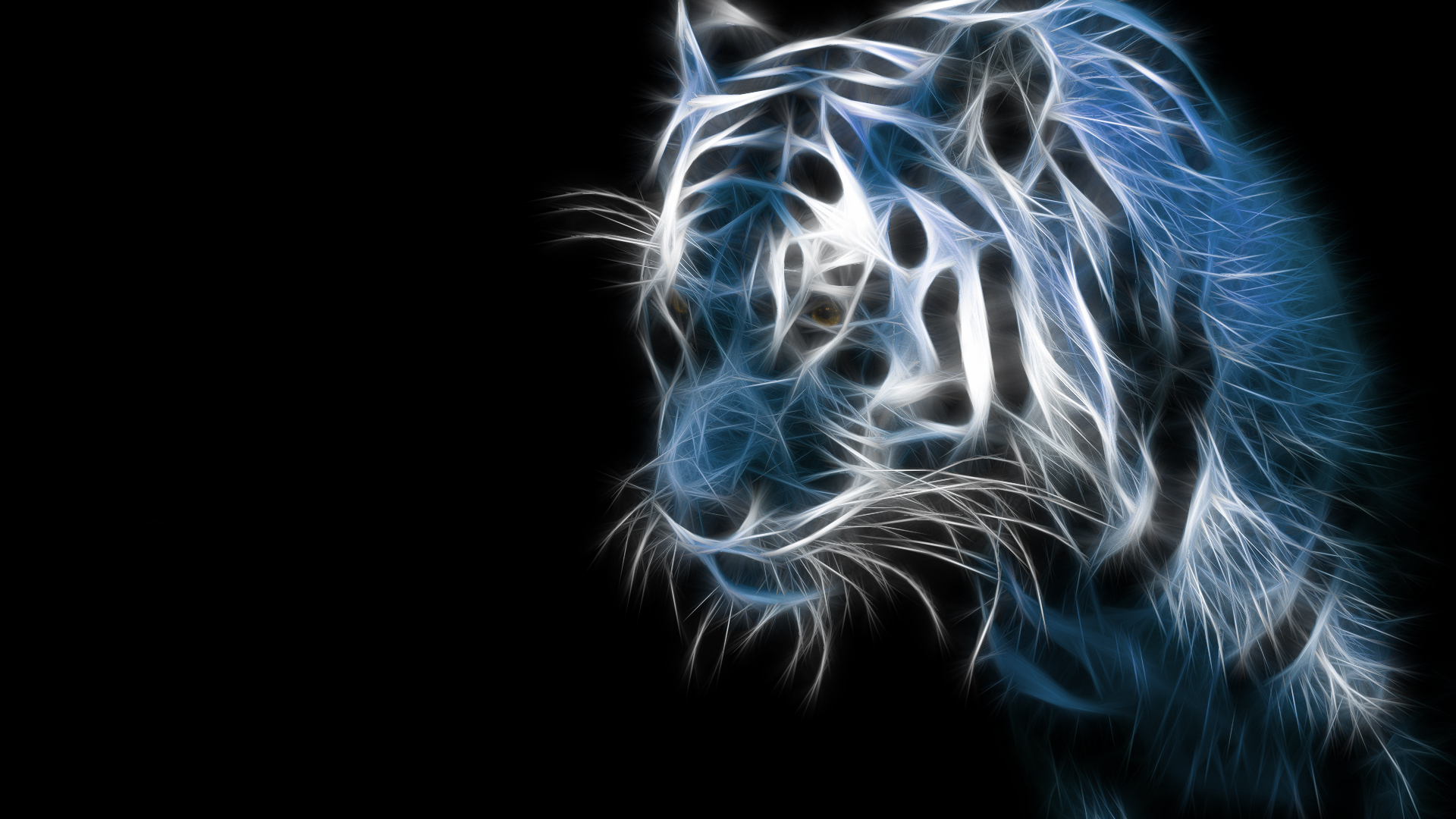 Abstract Tiger wallpaper 1080p
