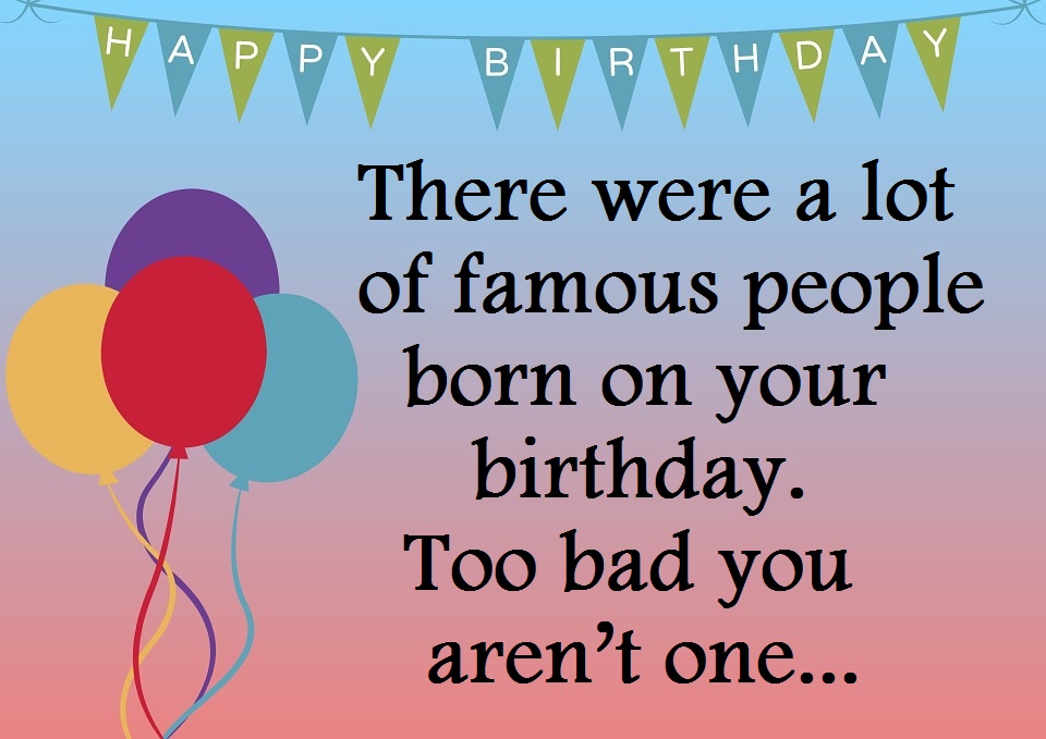 funny wishes for birthday