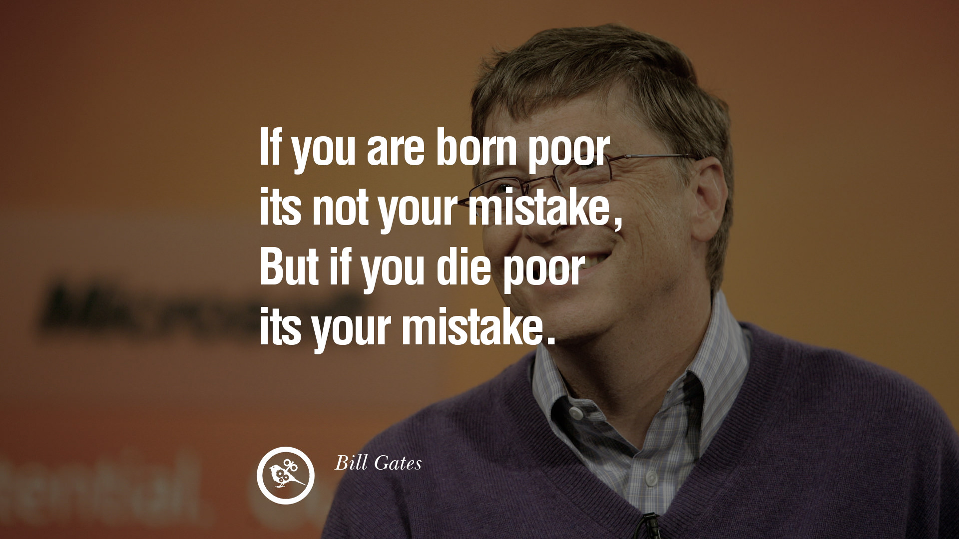 Bill Gates Millionaire Quotes image