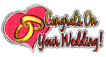congrats on your wedding gif