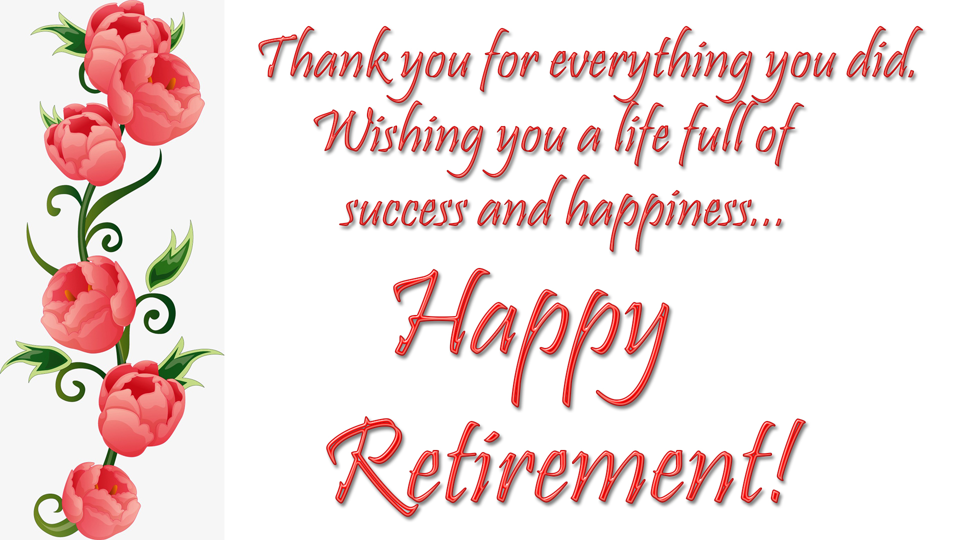 retirement wishes image