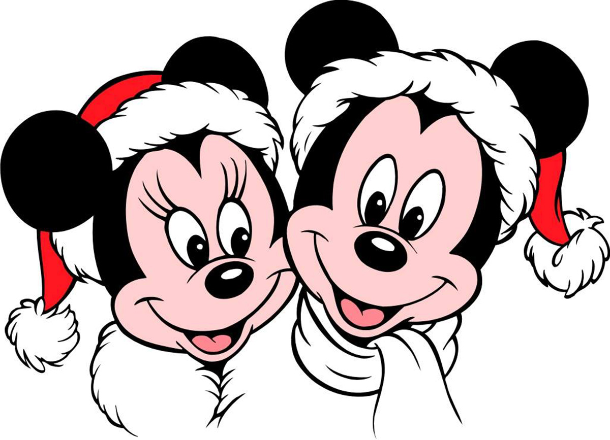 mickey and minnie clipart