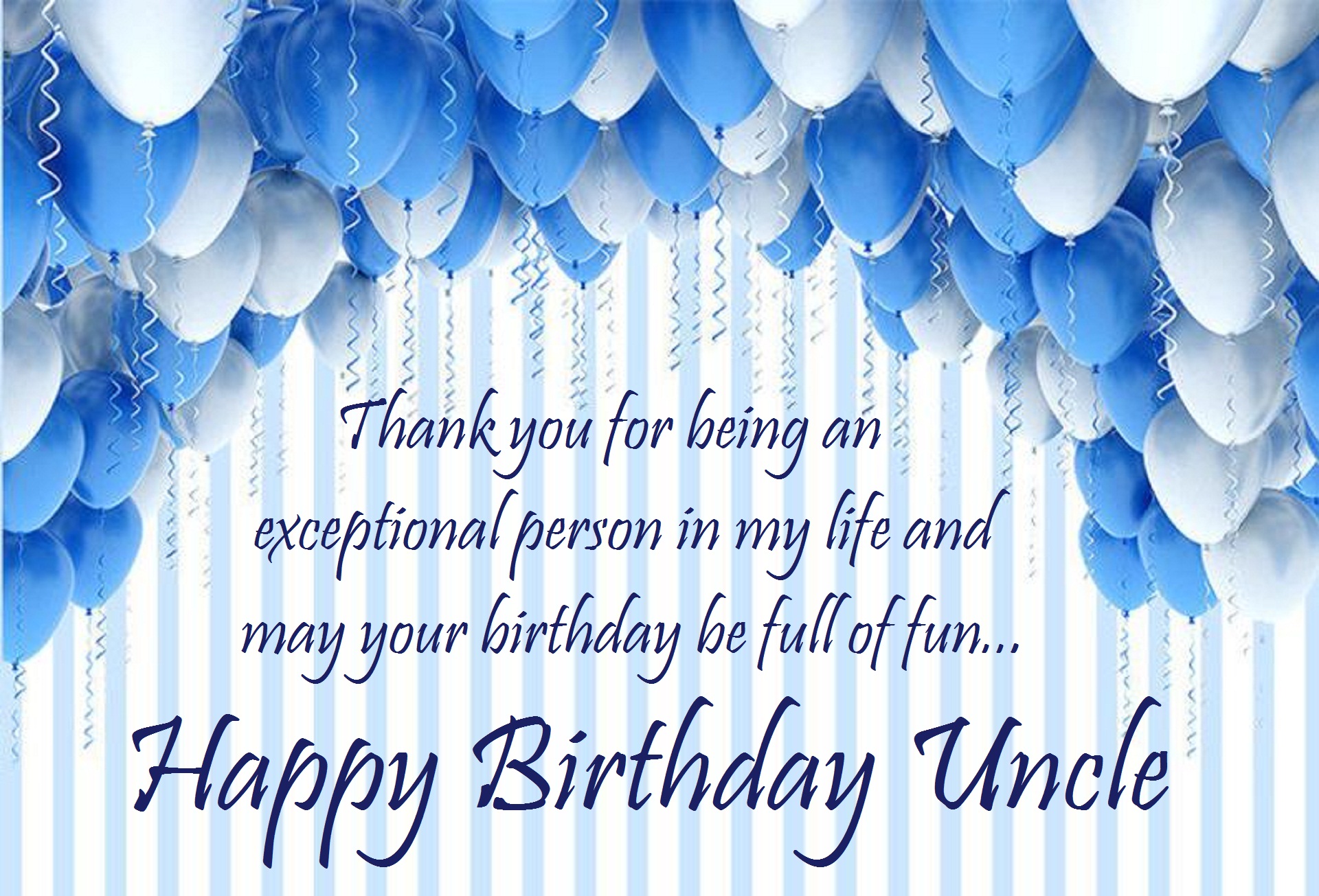 happy birthday greeting card for uncle