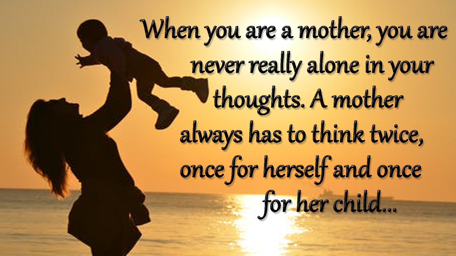 mother love quotes image