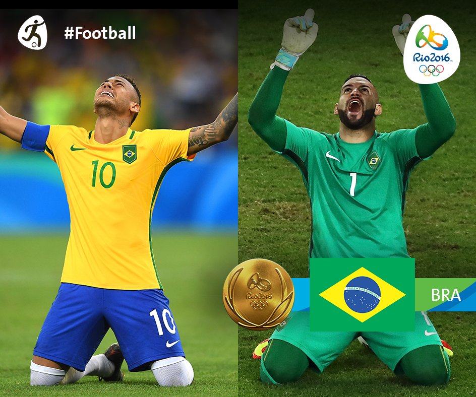 Brazil Winning Moment in 2016 Rio