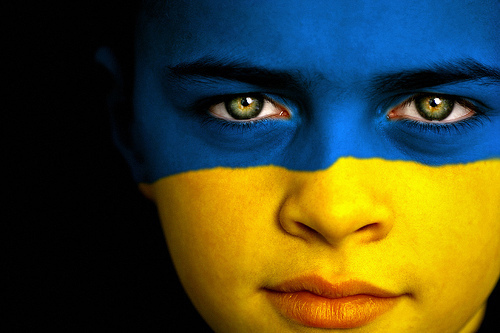 Ukrainian Flag girl celebration wallpapers