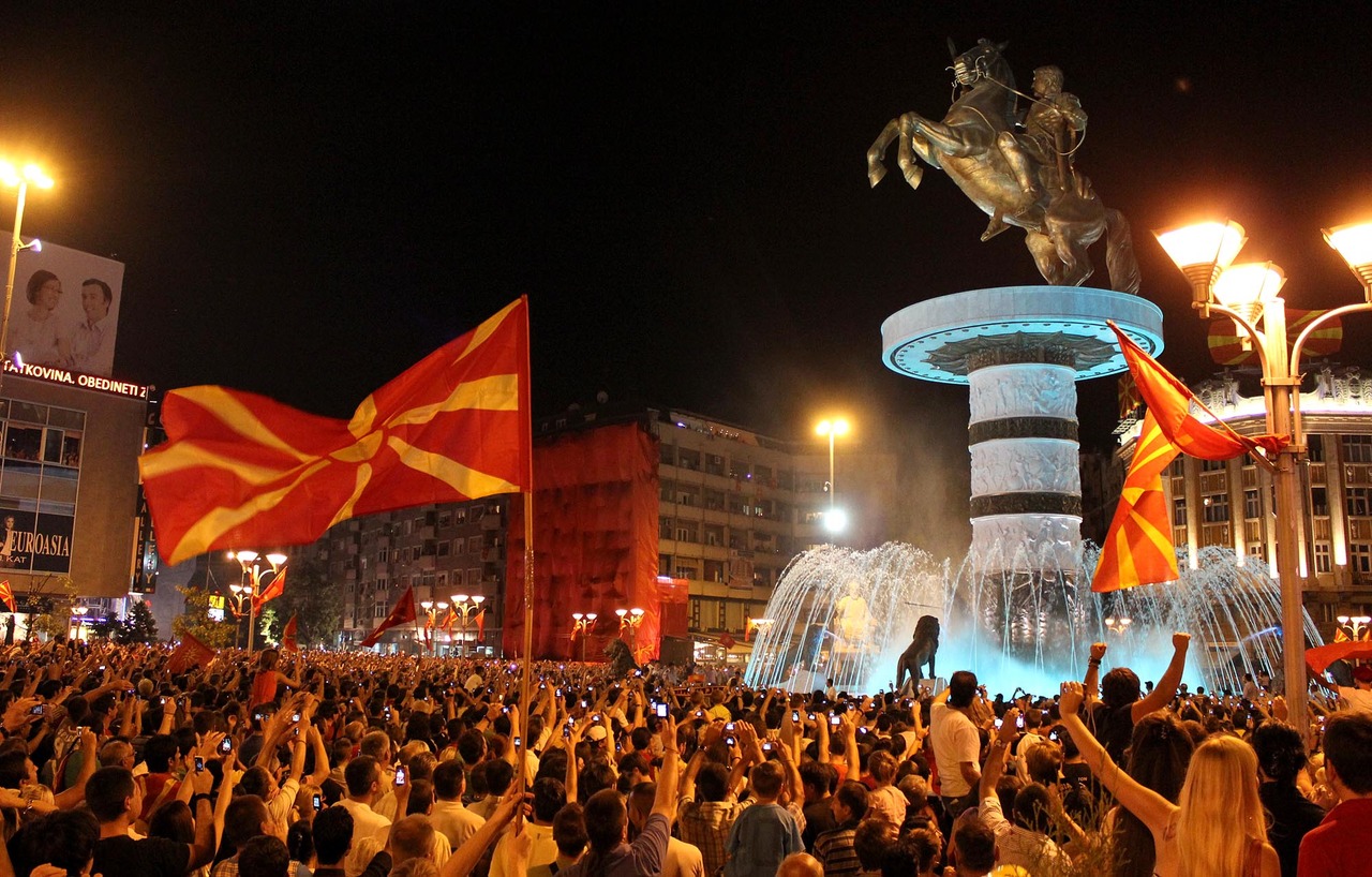 macedonia independence day celebrations image