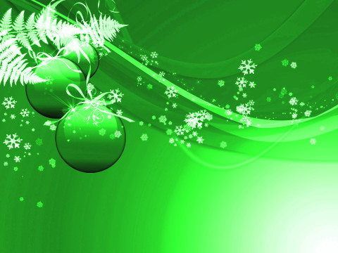 christmas wallpaper with green colour hd image