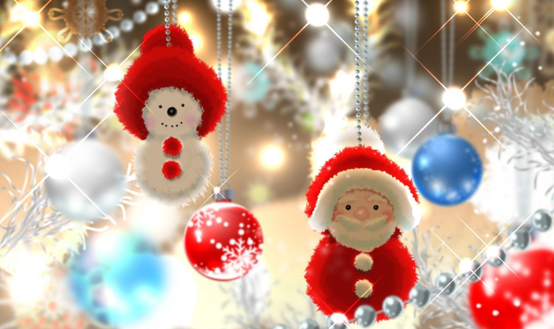cute christmas decoration hd image