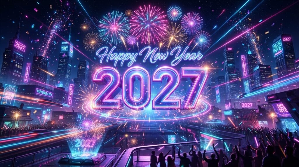 new year 2027 cards