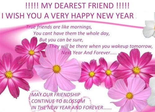 new year wishes for best friends image