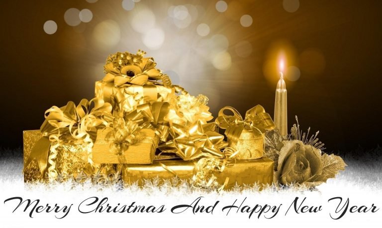 wallpaper hd of christmas and new year