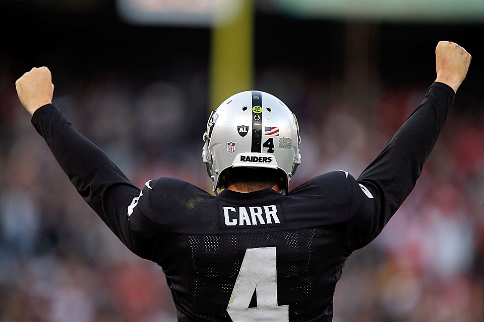 New Orleans Saints agree to terms with quarterback Derek Carr on fouryear  contract