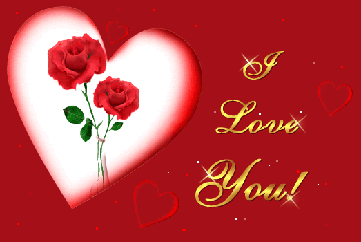 love greeting card animated image
