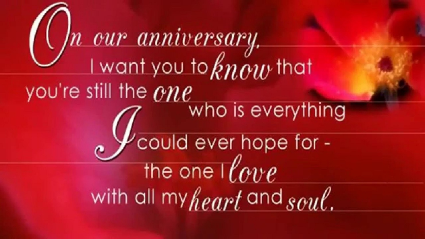 beautiful wishes on anniversary