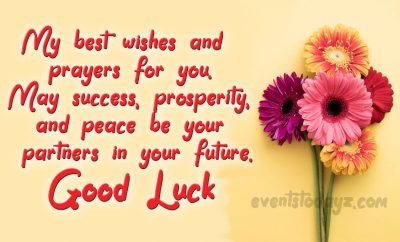 good luck wishes picture