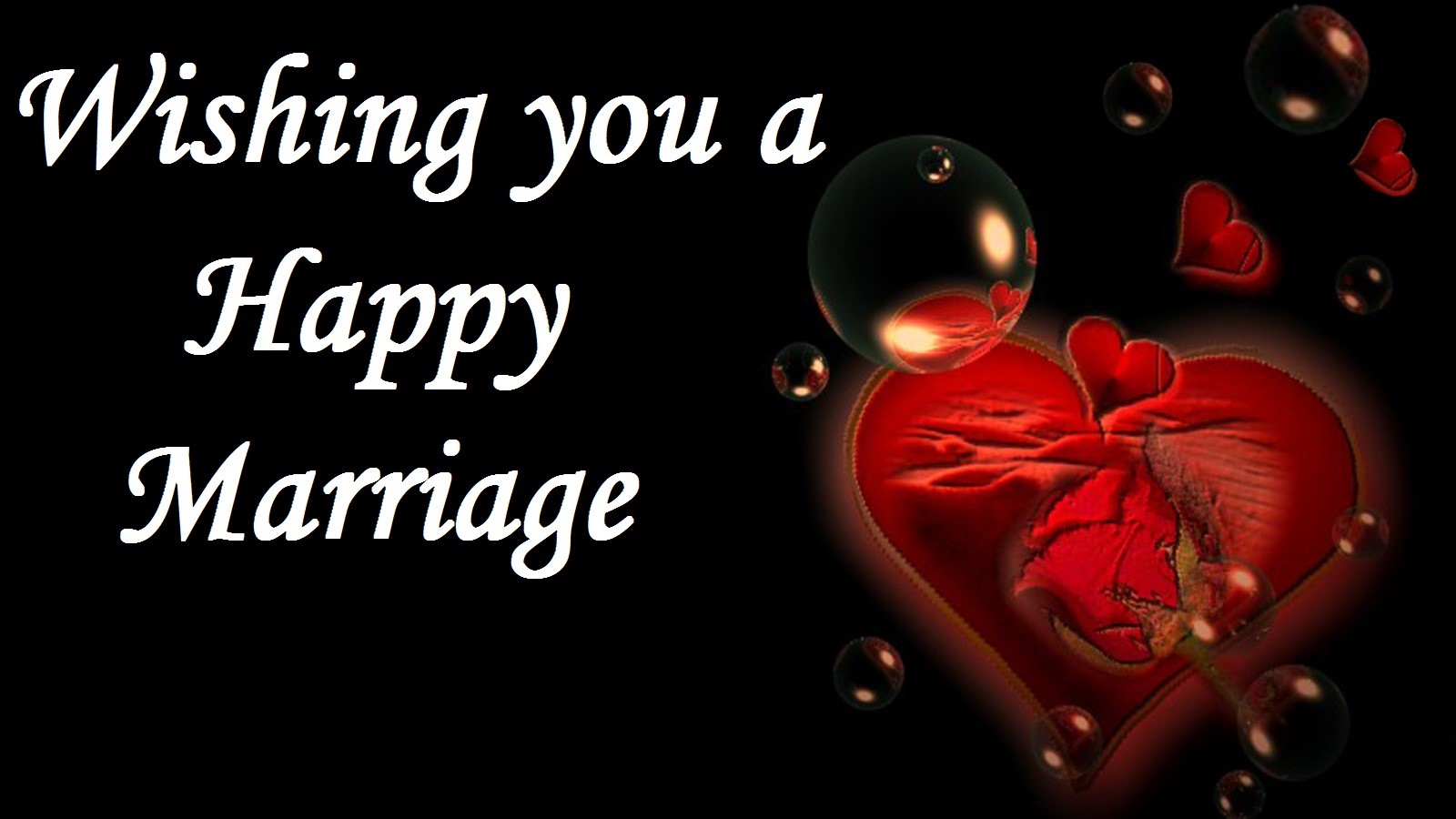 happy married life wishing image