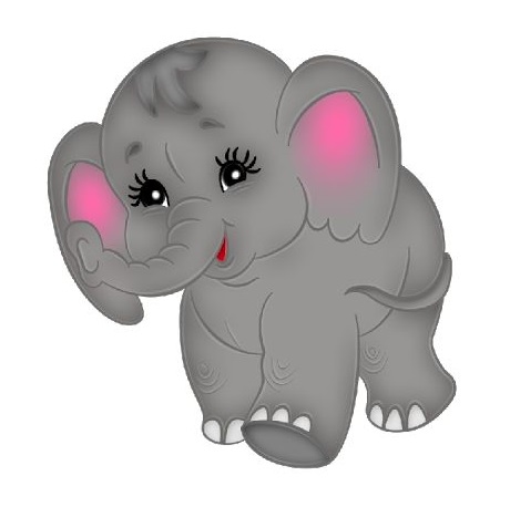 cute elephant clipart