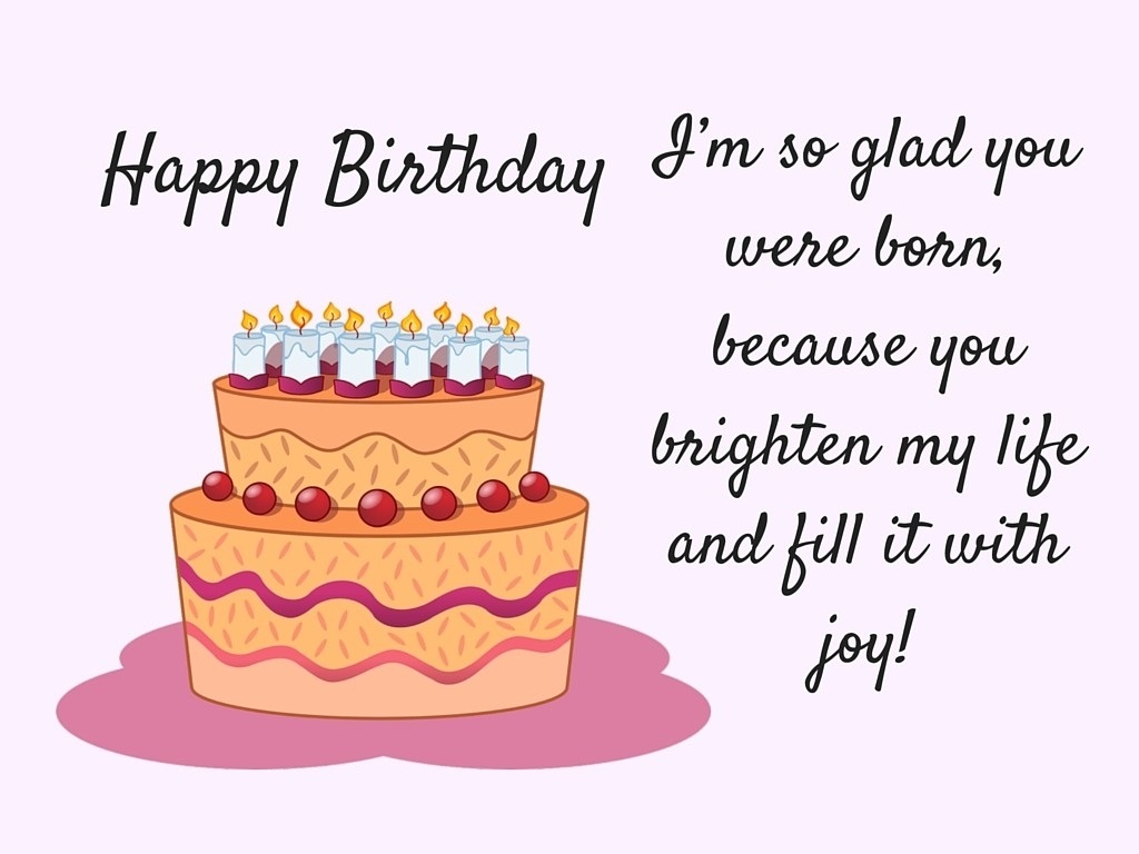 cute quote on birthday