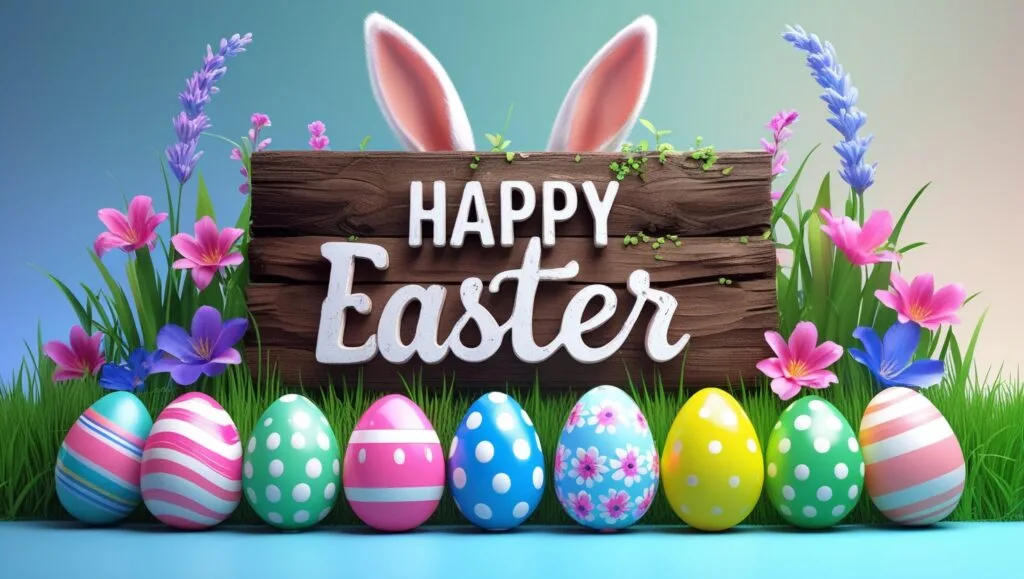 happy easter image 2025