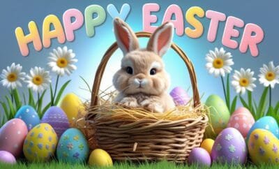 happy easter wallpaper