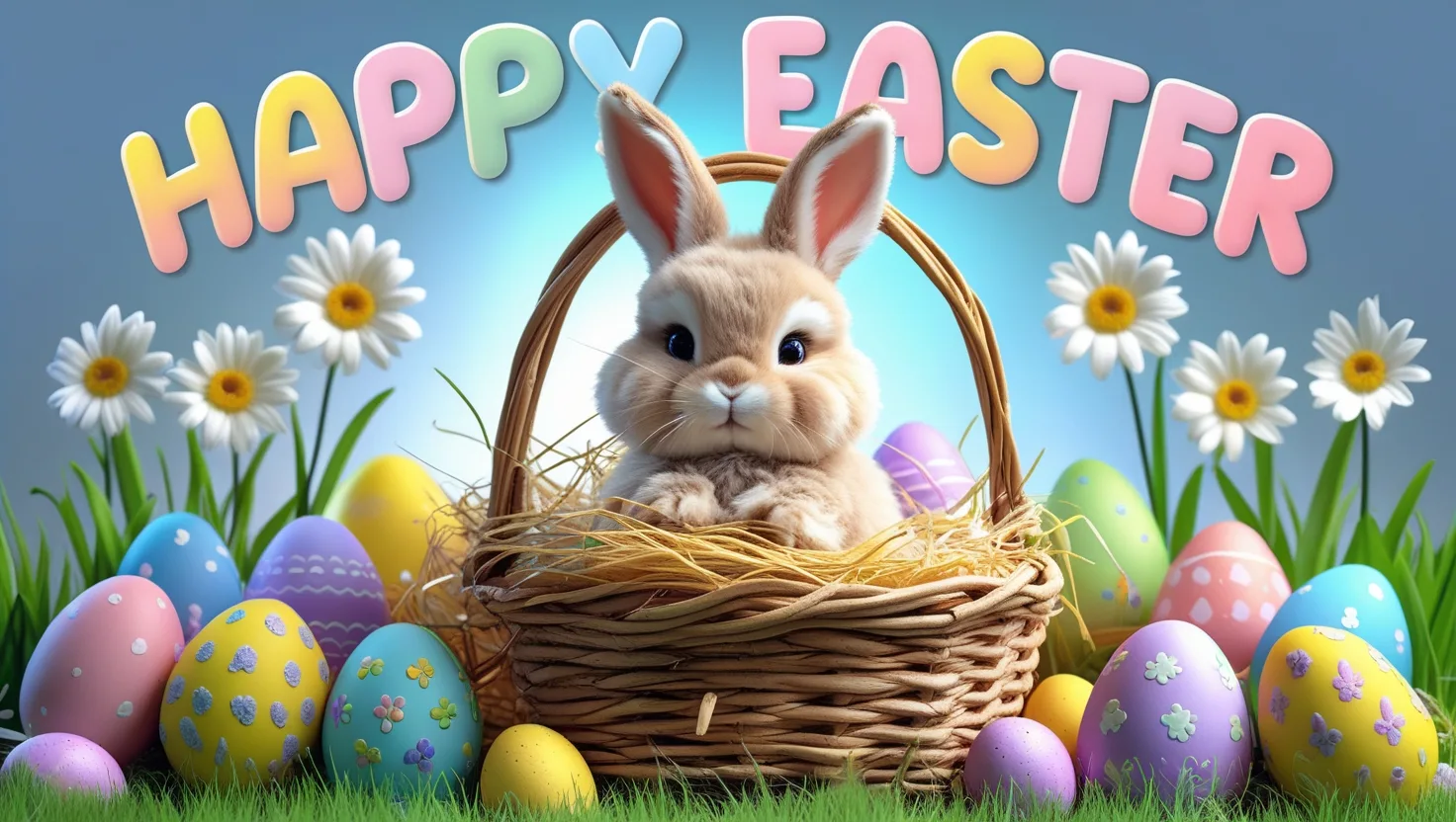 happy easter wallpaper
