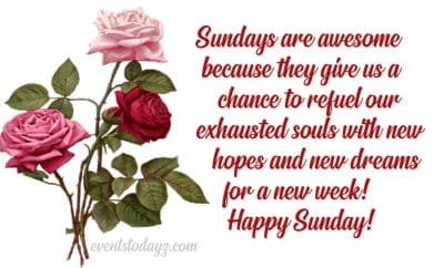 happy sunday message