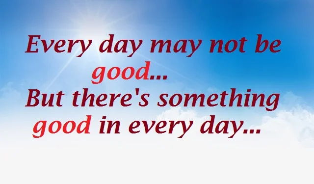 have a good day