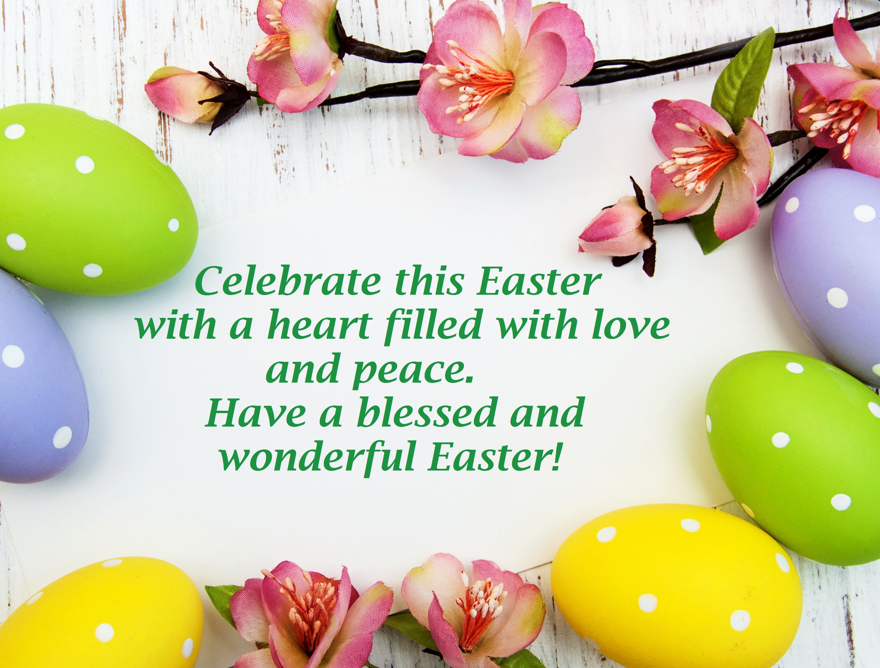 lovely wishes for easter
