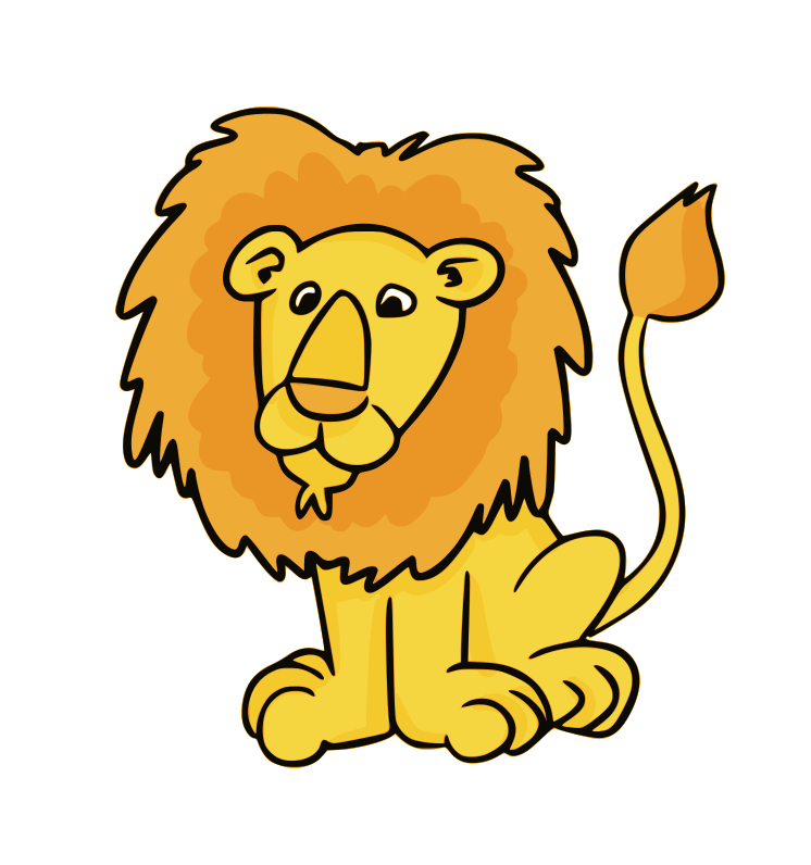 lion clipart image