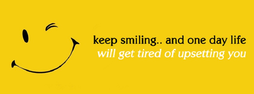 keep smiling image for fb cover photo