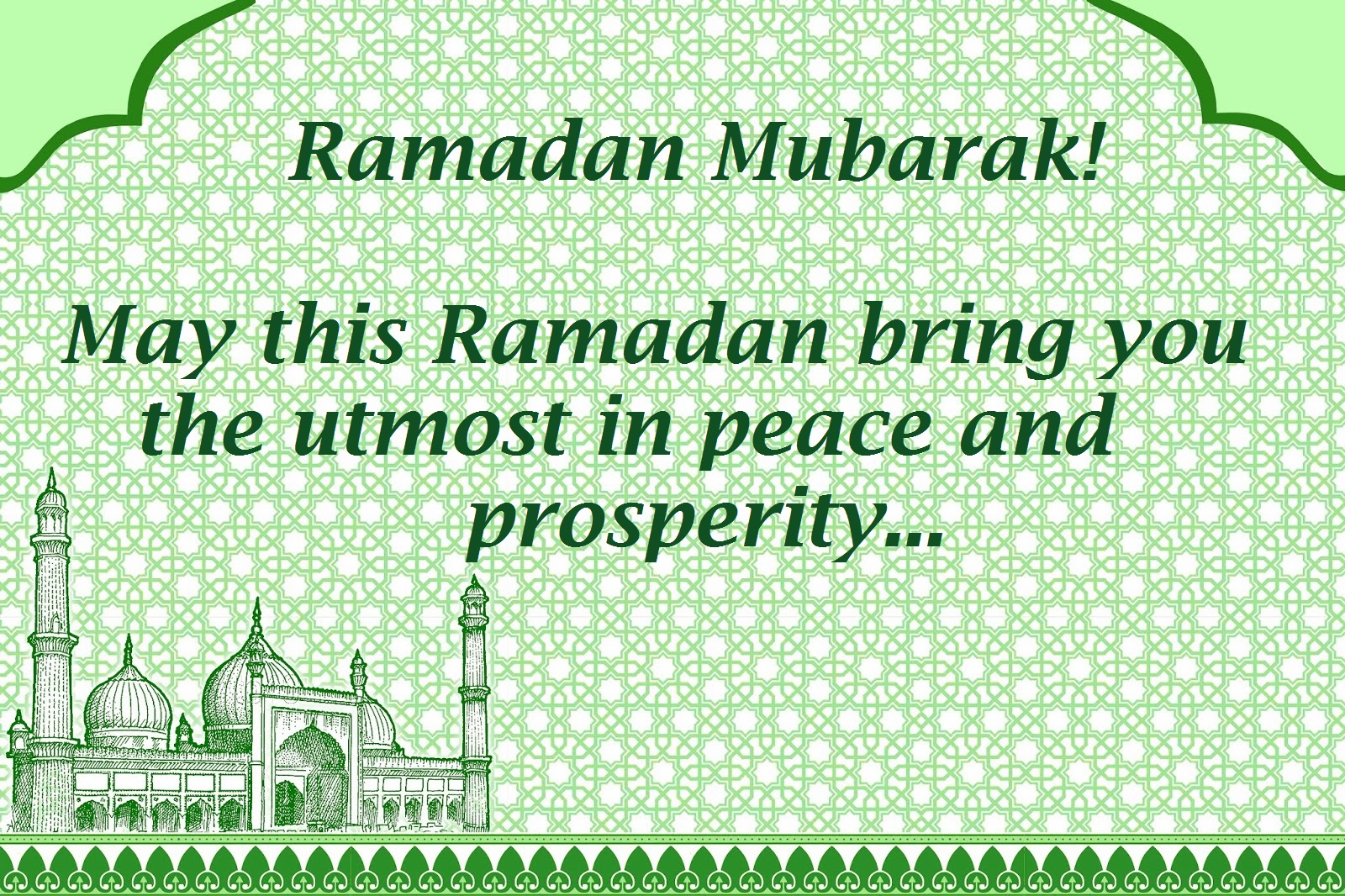 beautiful ramadan greetings