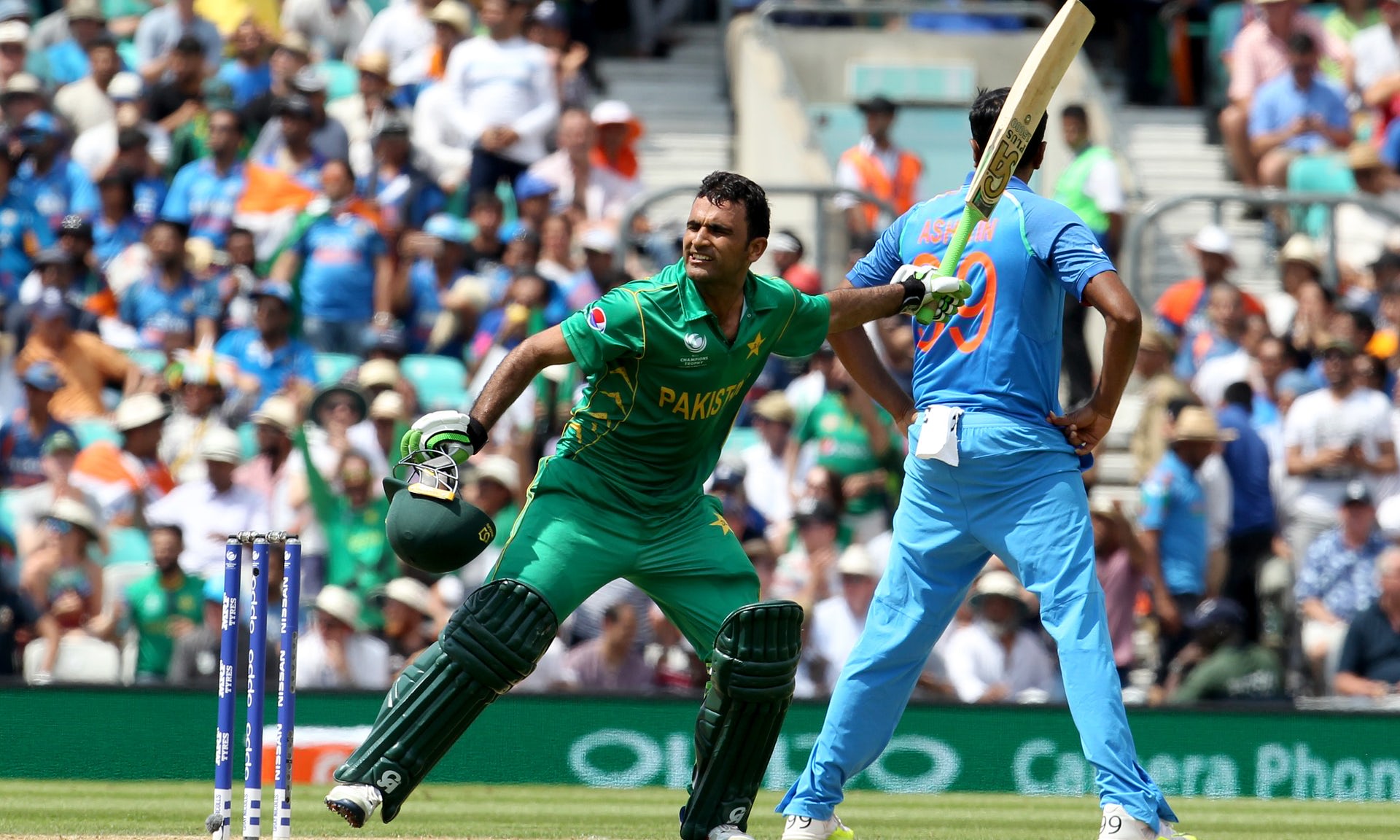 fakhar zaman century in champion trophy celebration images pictures