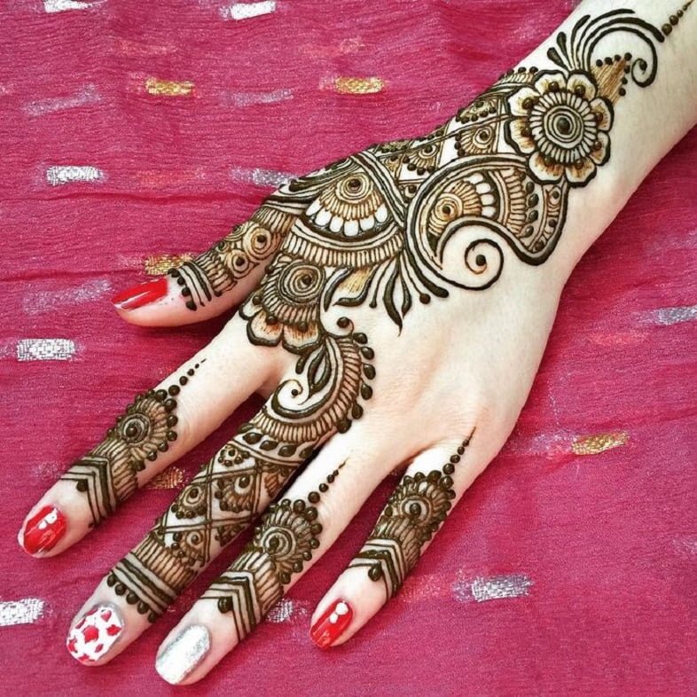 latest mehndi design images 2017
