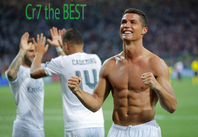 Cristiano Ronaldo celebrating a Goal