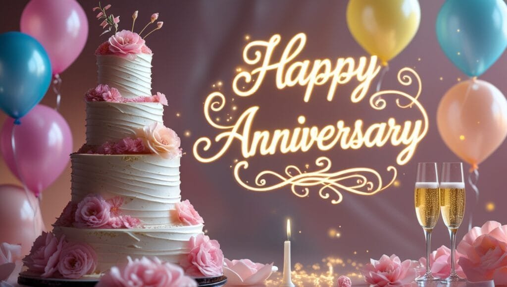anniversary greeting card