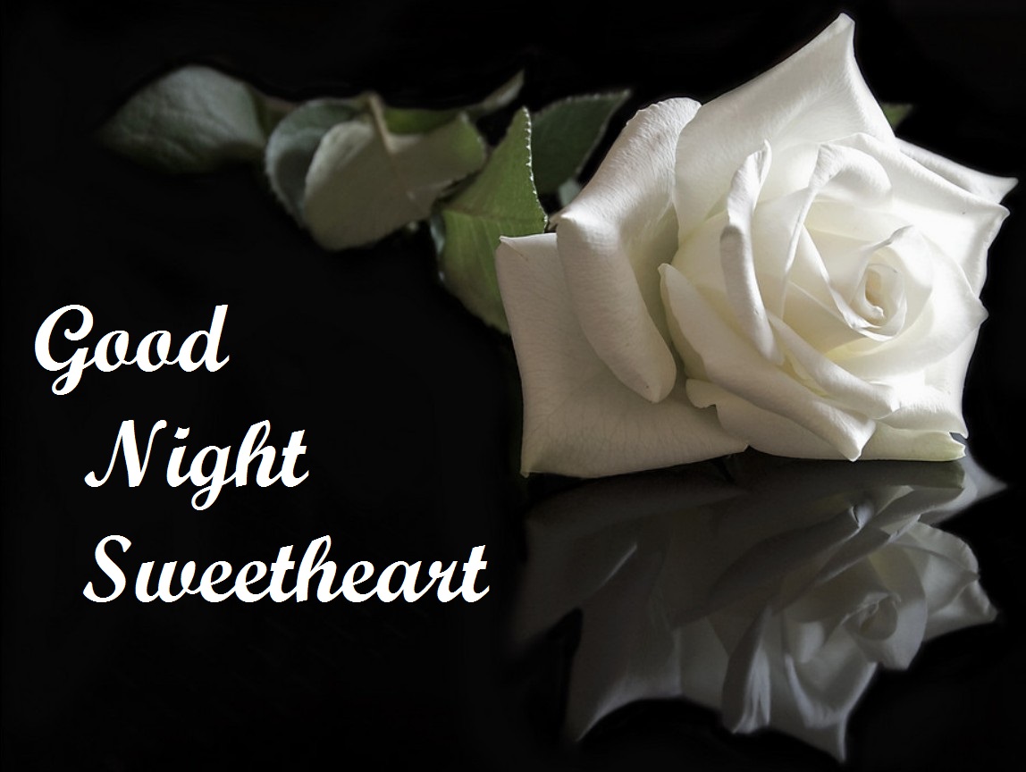 good night sweetheart image