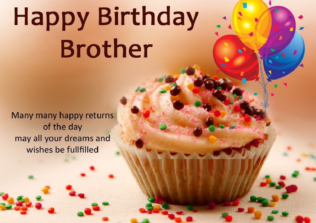 happy birthday brother wishes 2017