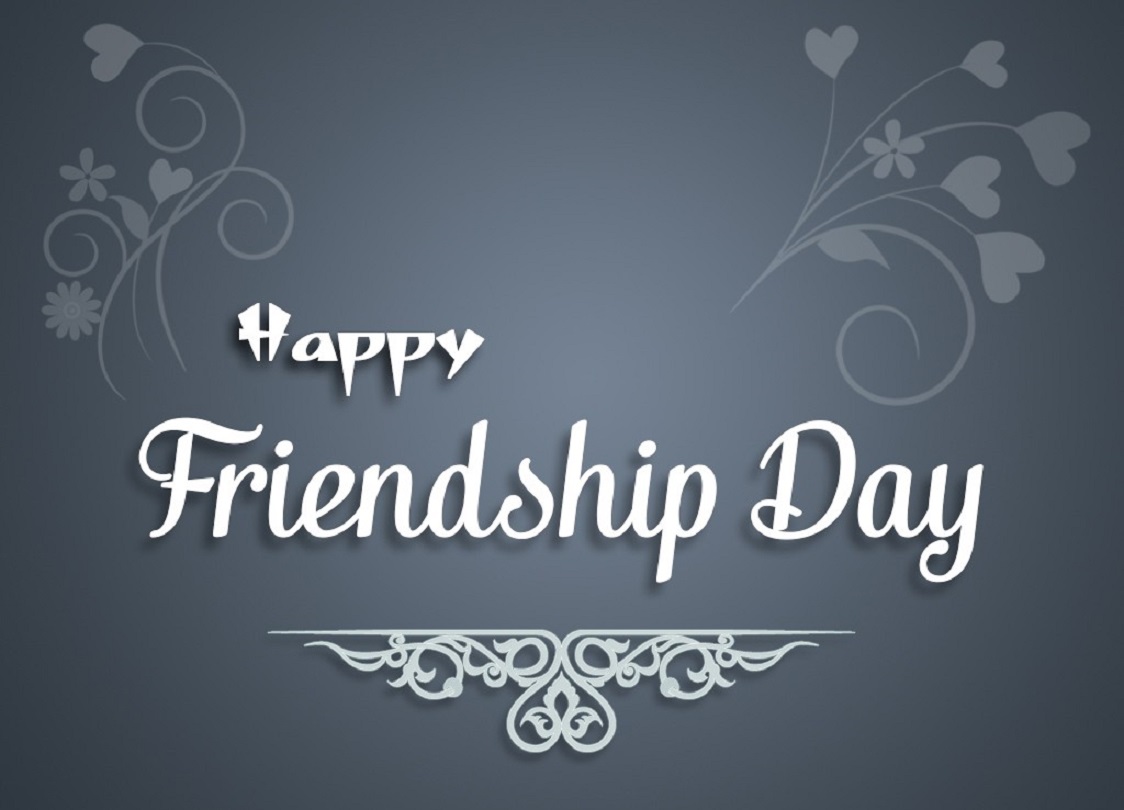 simple happy friendship day image 2017