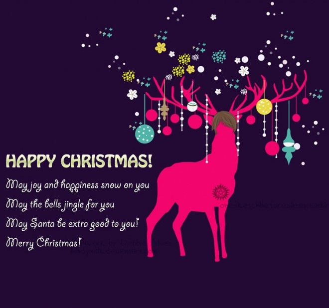 Merry Christmas Greeting card wishe