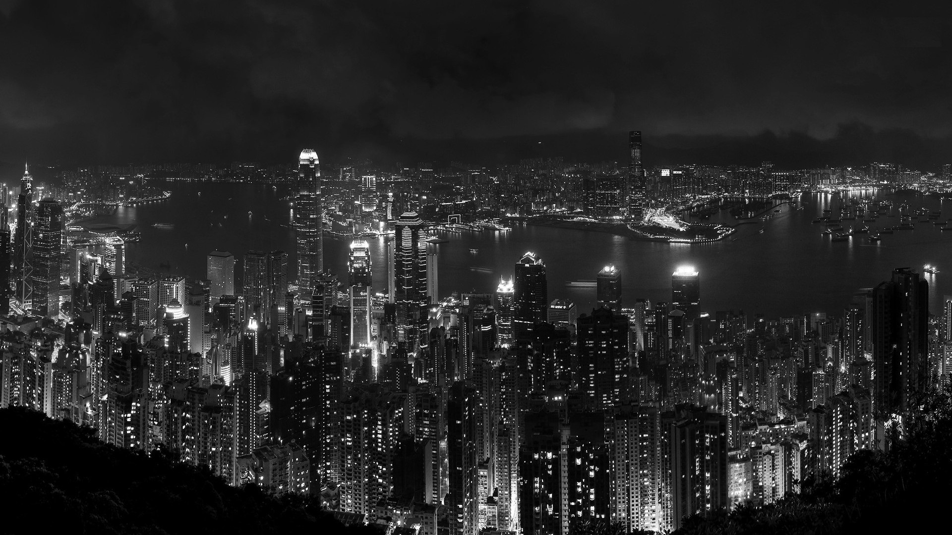 Honk Kong City Wallpaper HD 1080p