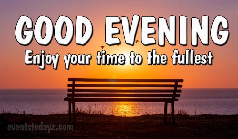 good evening image free