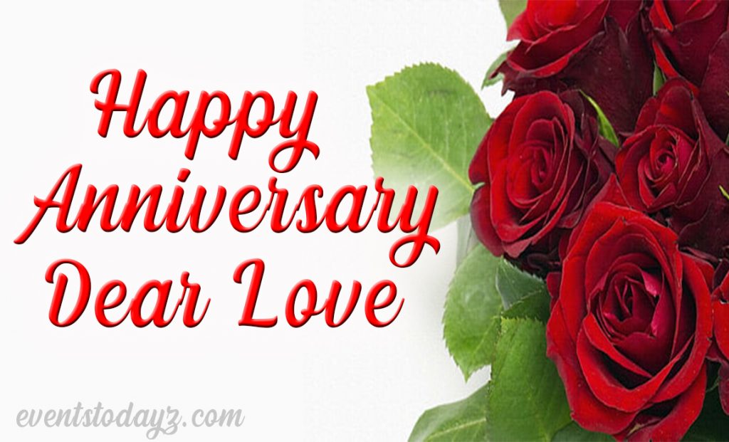 happy anniversary dear love image