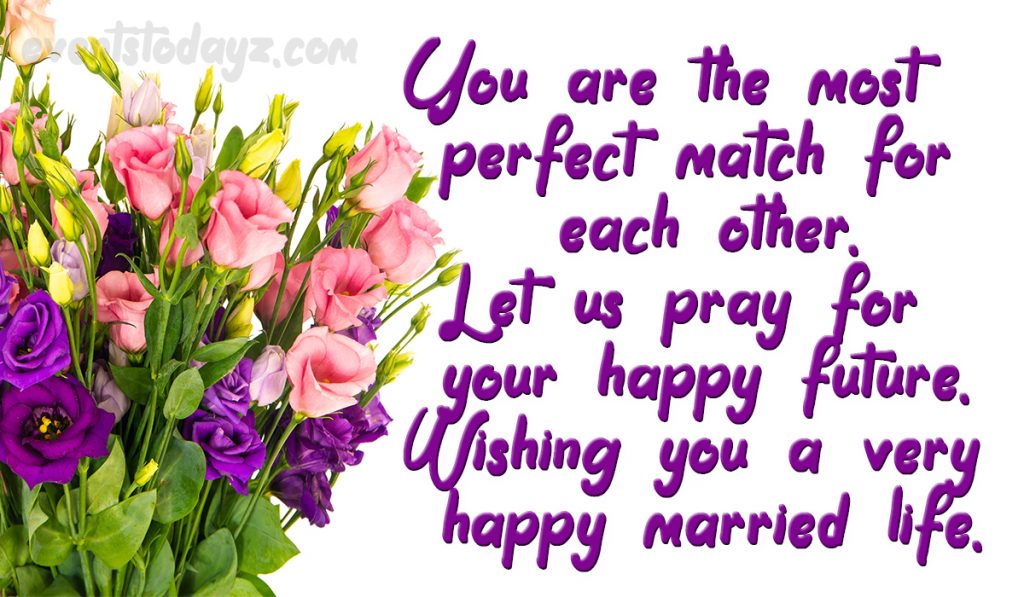 happy married life wishes image