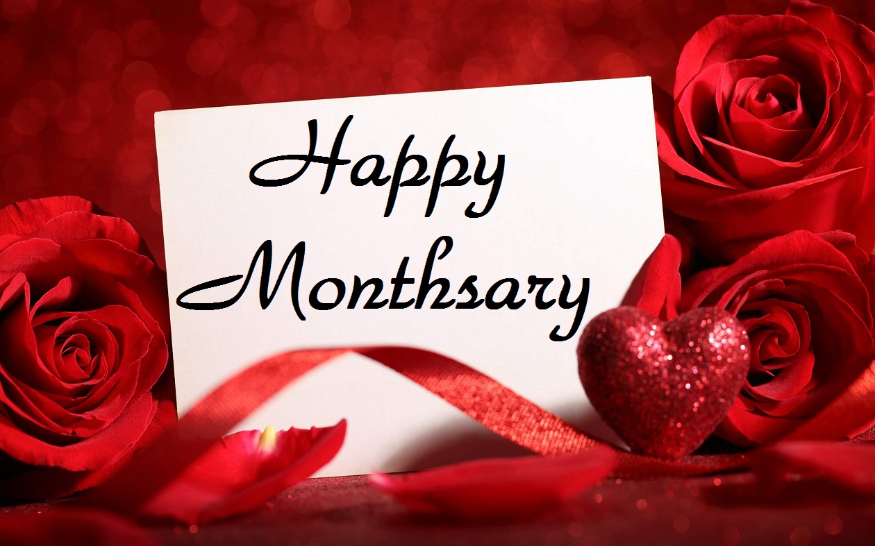 lovely image for happy monthsary