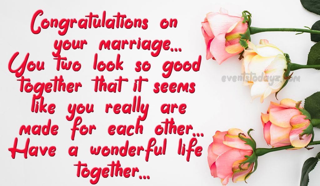 married life wishes image