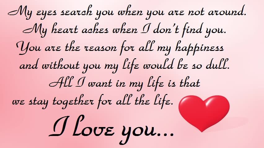 message for love propose