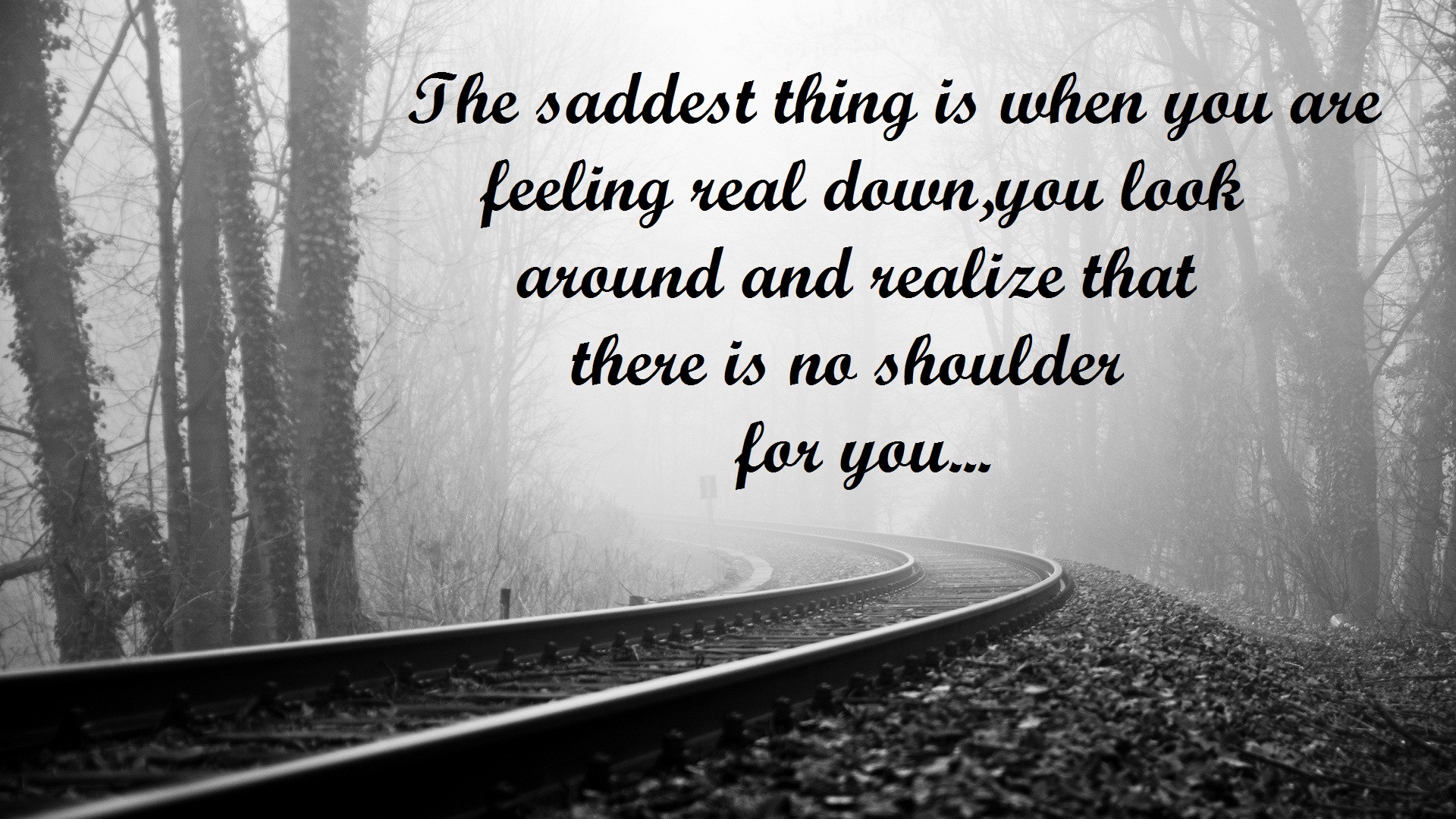 Heart Touching Sad Life Quotes Images & Pictures