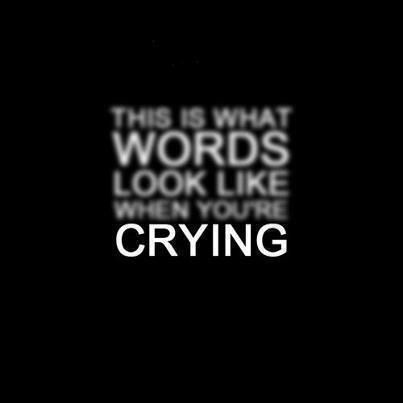 Crying Quotes images