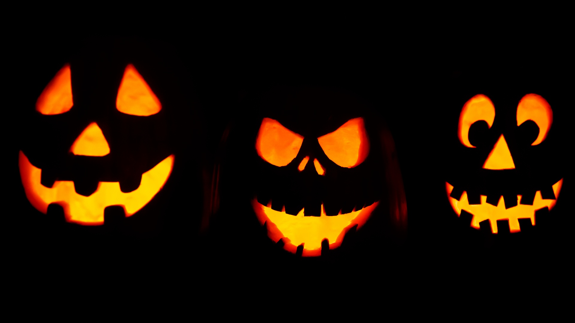 Halloween Pumpkin faces image
